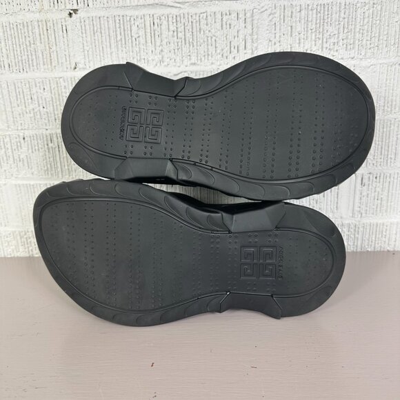 Givenchy Marshmallow Platform Wedge Mules Sandals Slide Size 40/10 Black Italy - Picture 10 of 12